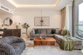 #140 Elegant 1BR with Burj Khalifa View in Business Bay